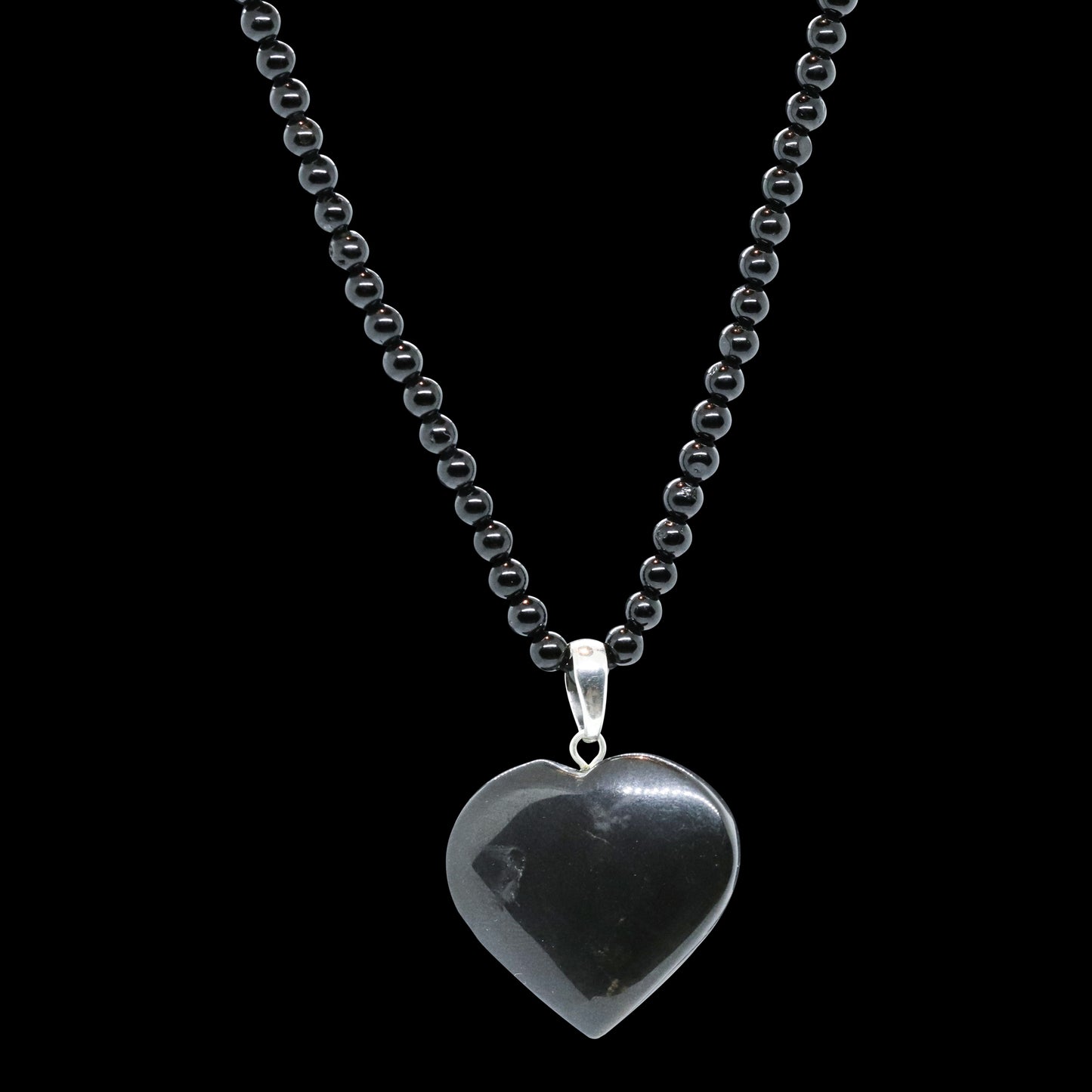 BLACKOUT DOUBLE TOURMALINE HEART