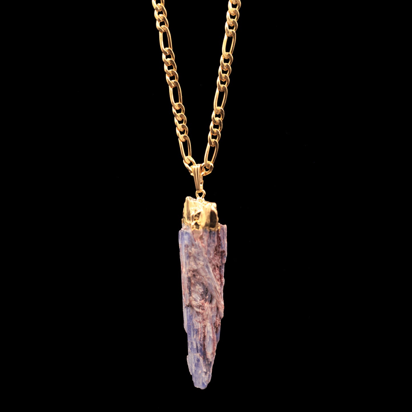 Raw Blue Kyanite Blade on Figaro