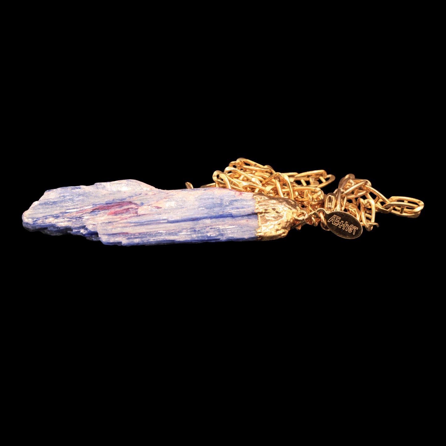 Raw Blue Kyanite Blade on Mariner