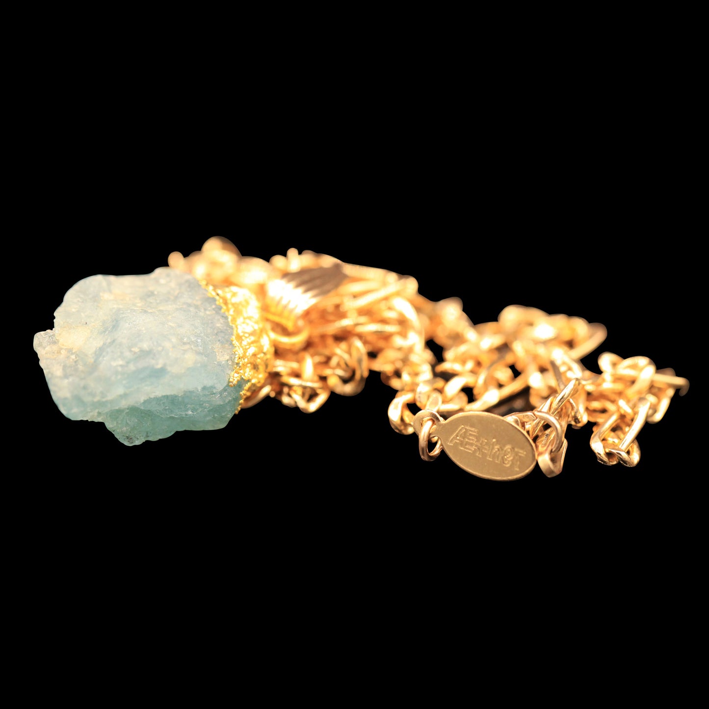 Raw Aquamarine on Figaro