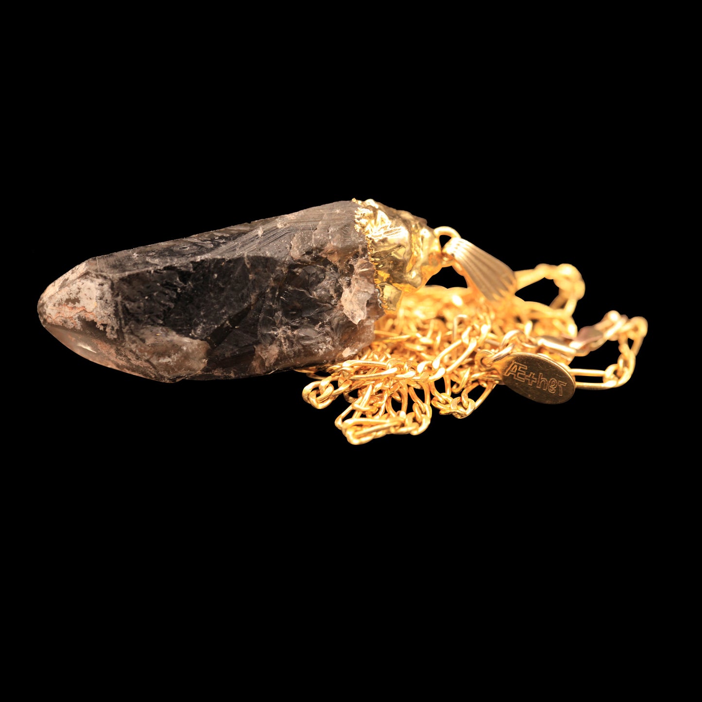 Smoky Quartz Point on Figaro