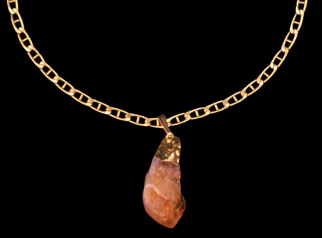 Citrine Point on Mariner Choker