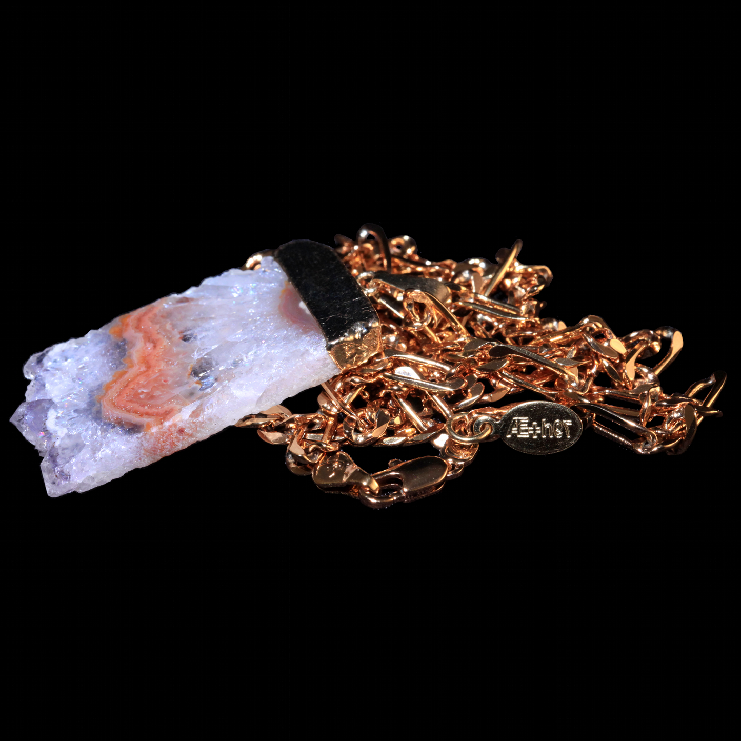 Raw Amethyst Slice on Figaro