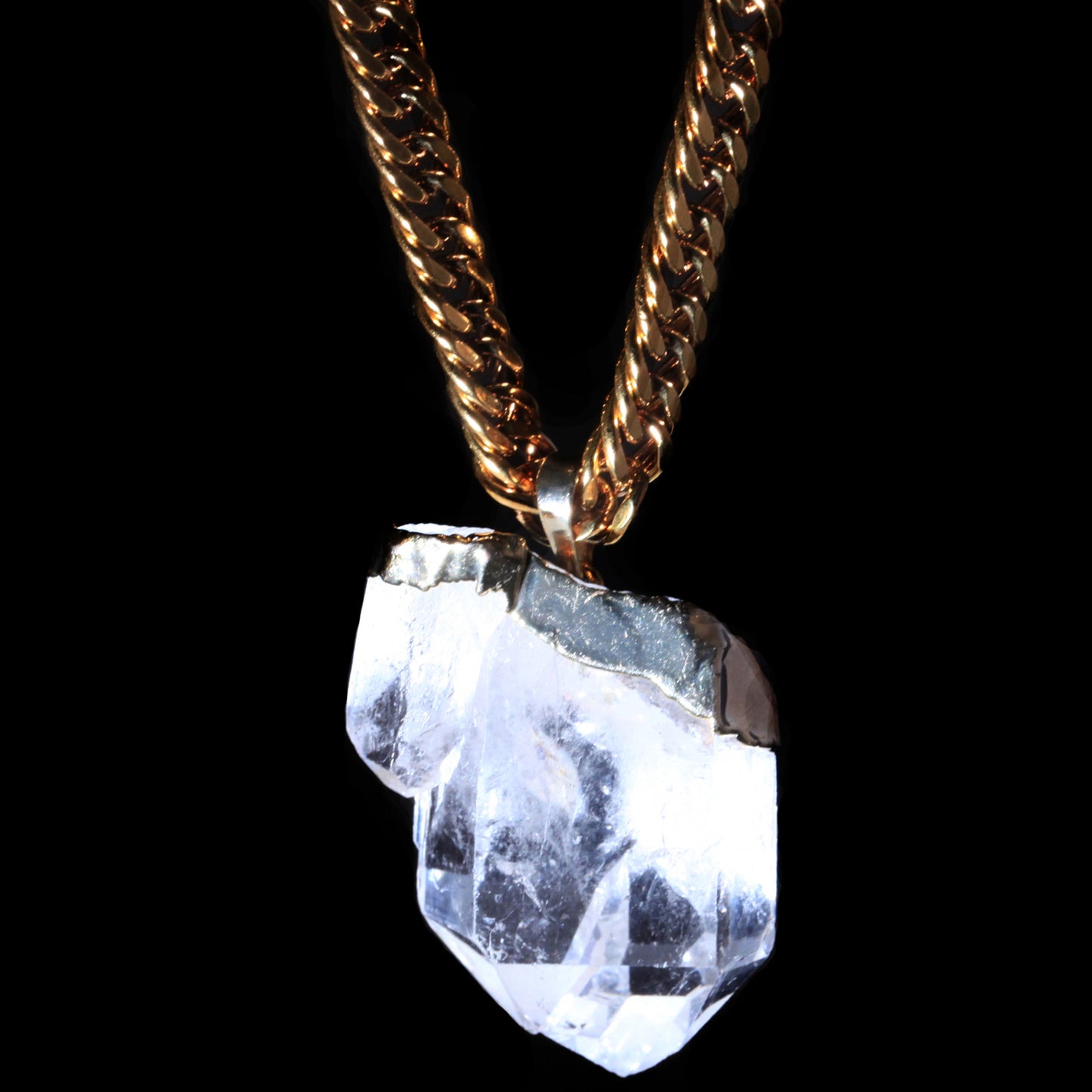 Clear Quartz Cluster on Franco