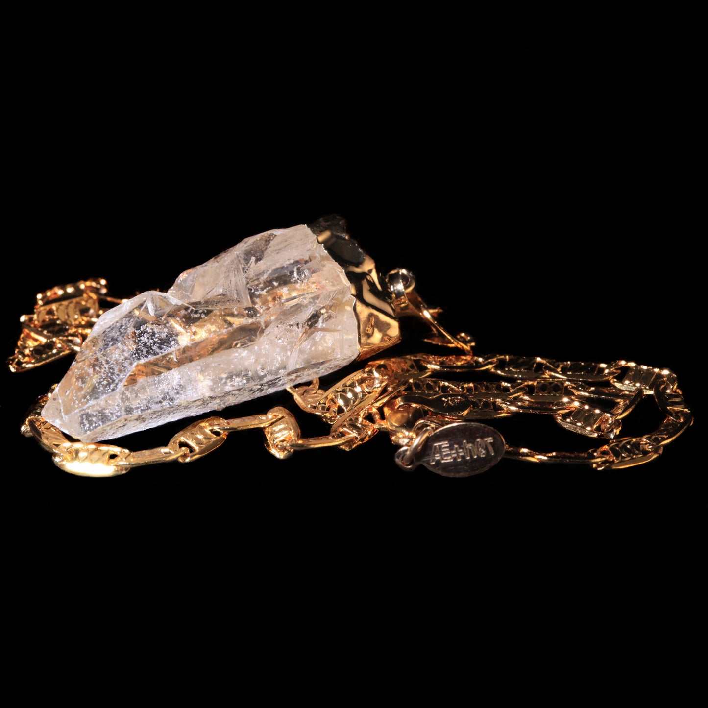 Clear Quartz Point on Valentino