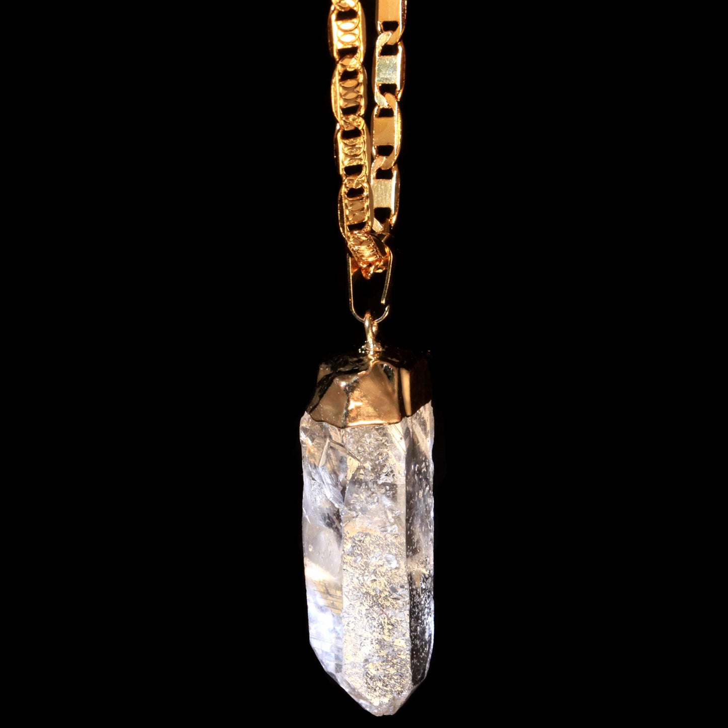 Clear Quartz Point on Valentino