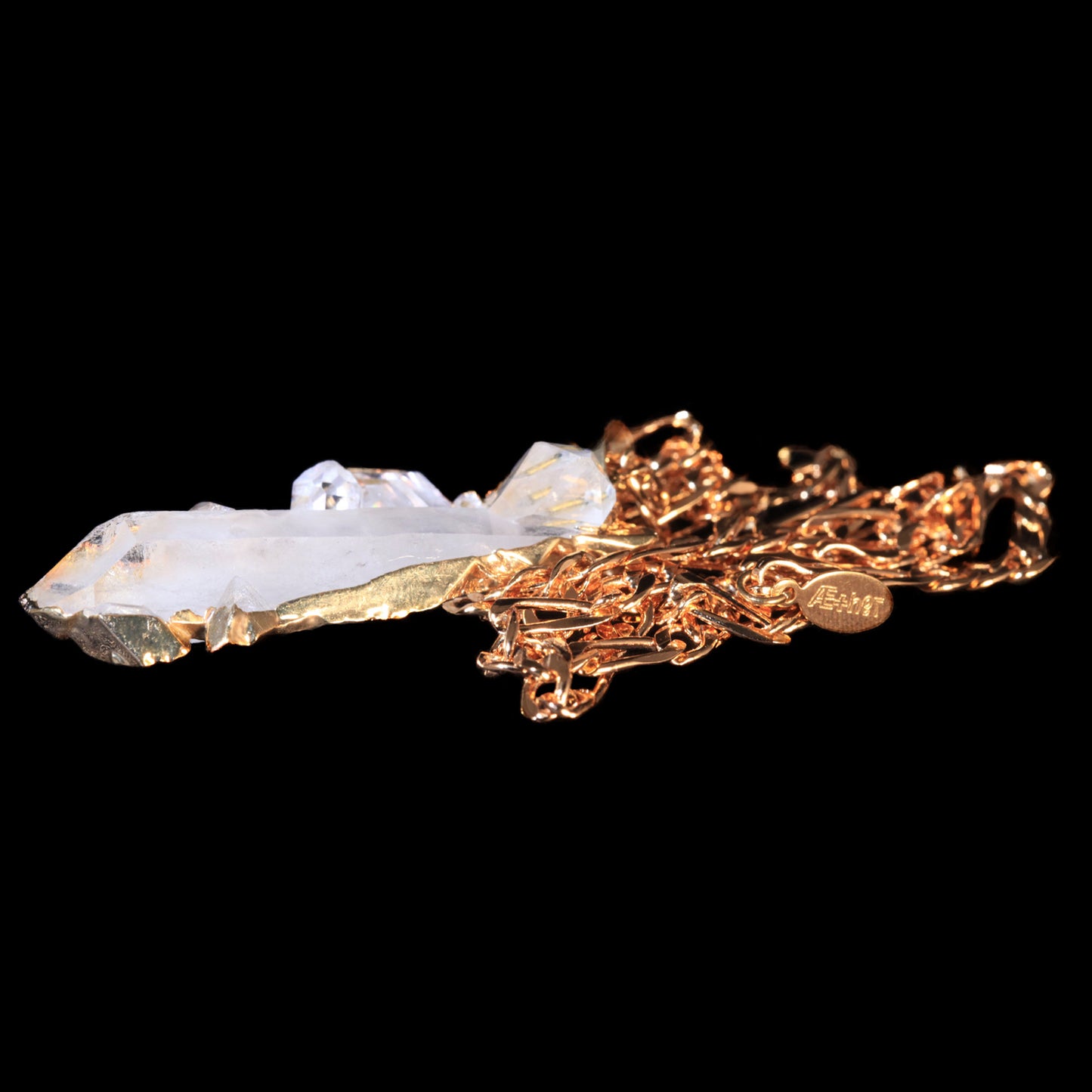 "Sacrifice" Clear Quartz Cluster on Figaro