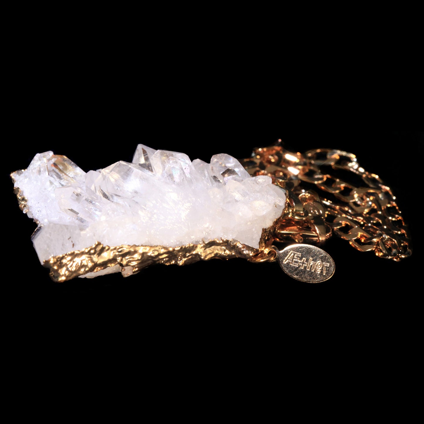 "Rushmore" Clear Quartz Cluster on Curb