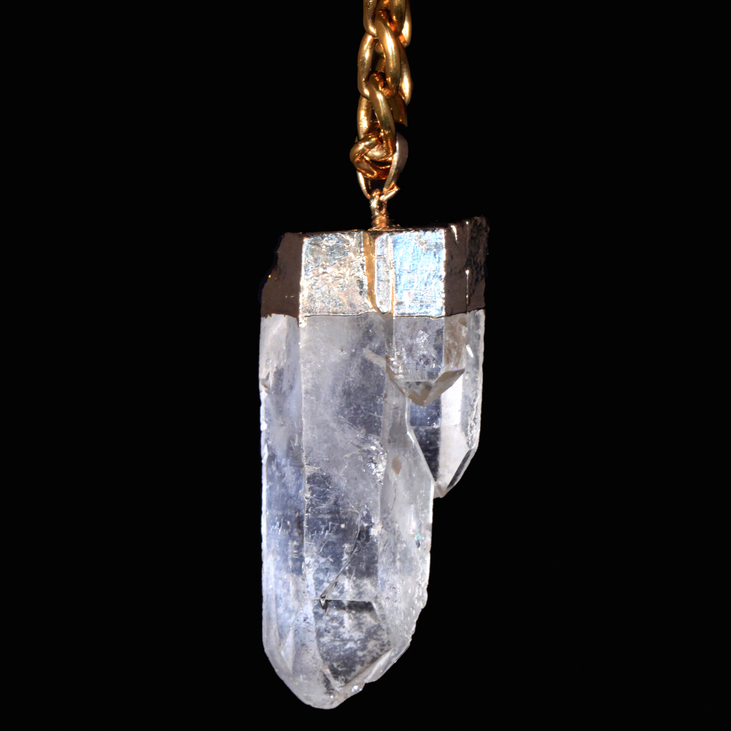 Clear Colossal Quartz Point on Cuban