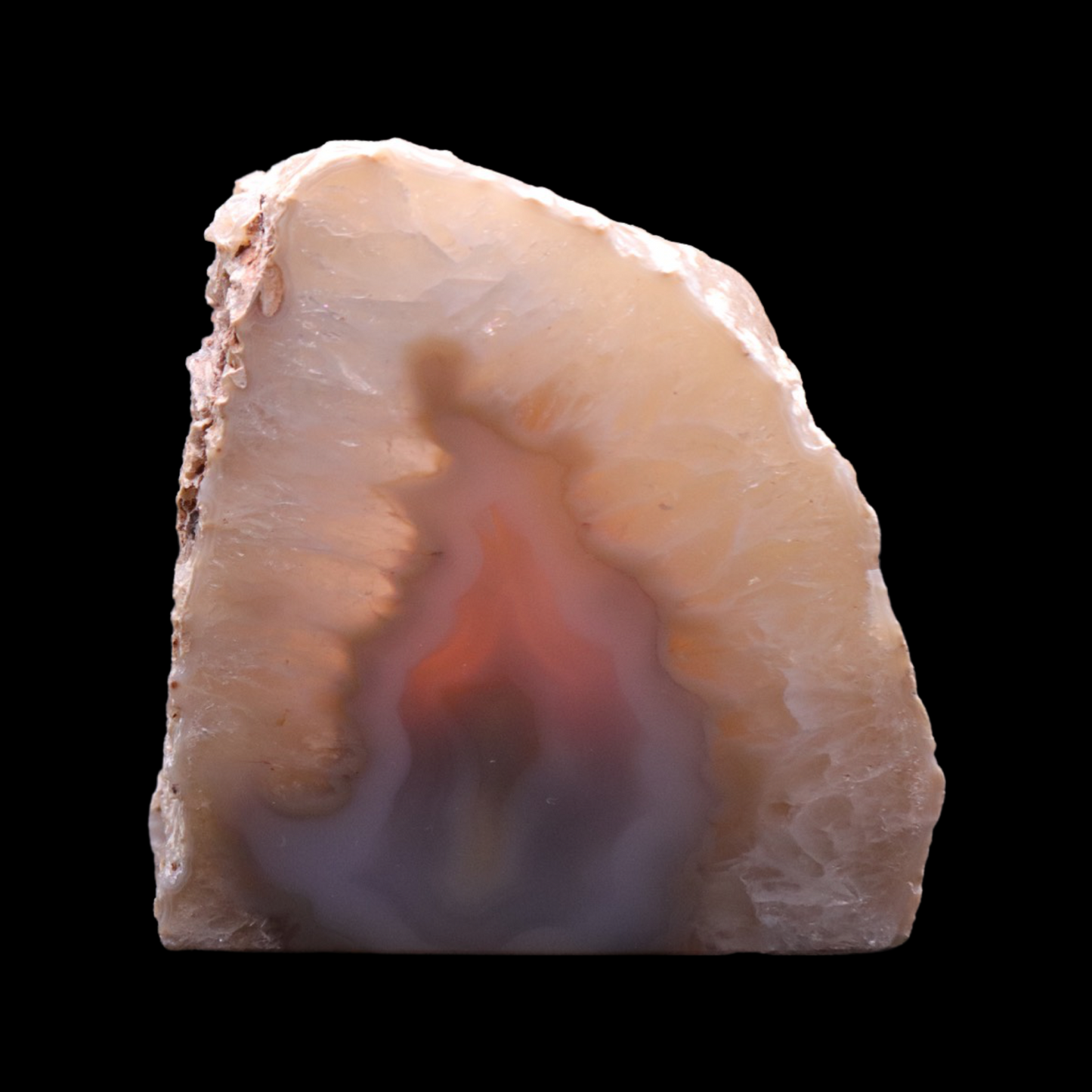 Natural Agate Candle Holder