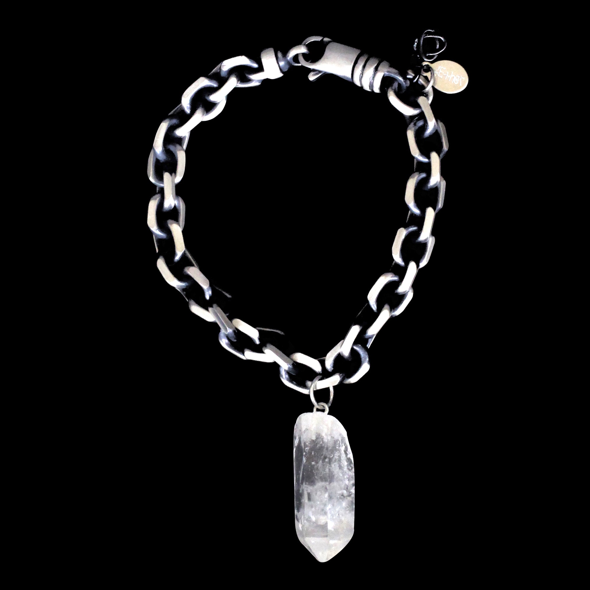 Raw quartz clearance bracelet